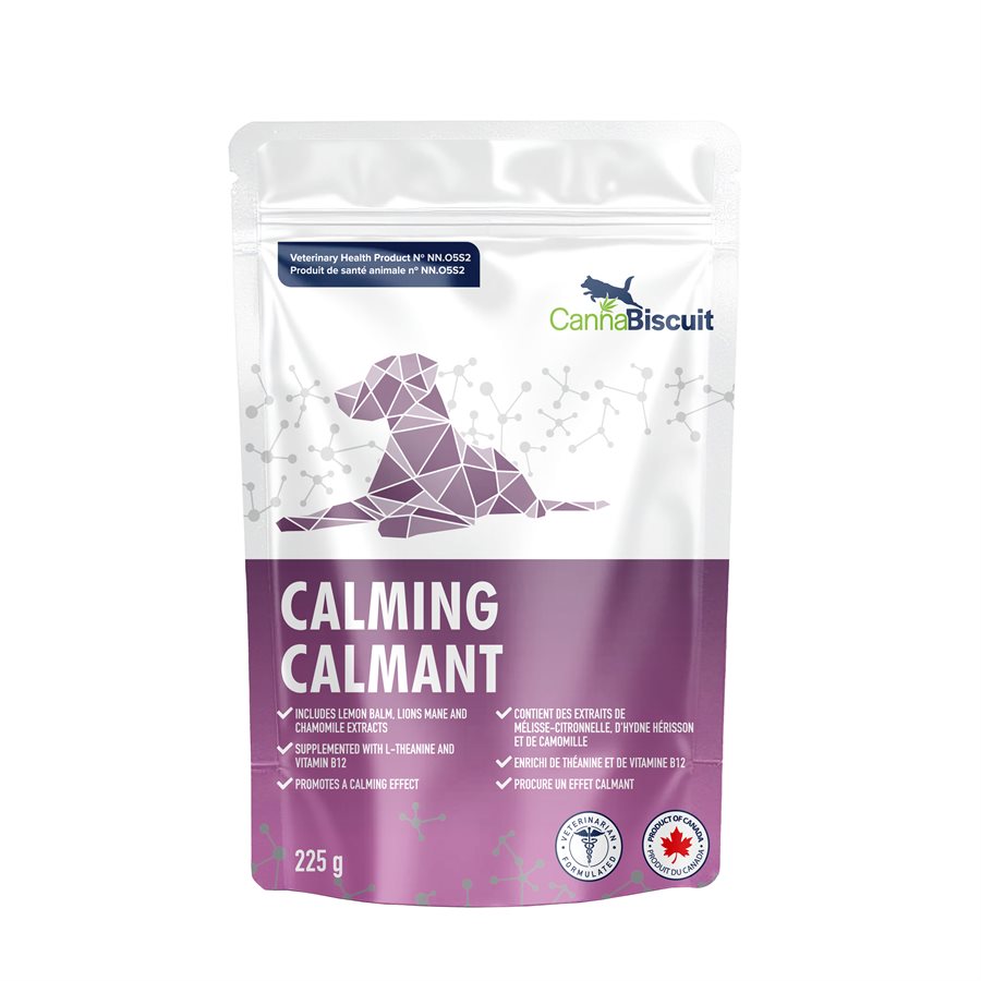 CannaBiscuit Produit de Santé Vétérinaire à Base de Chanvre Calmant pour chien