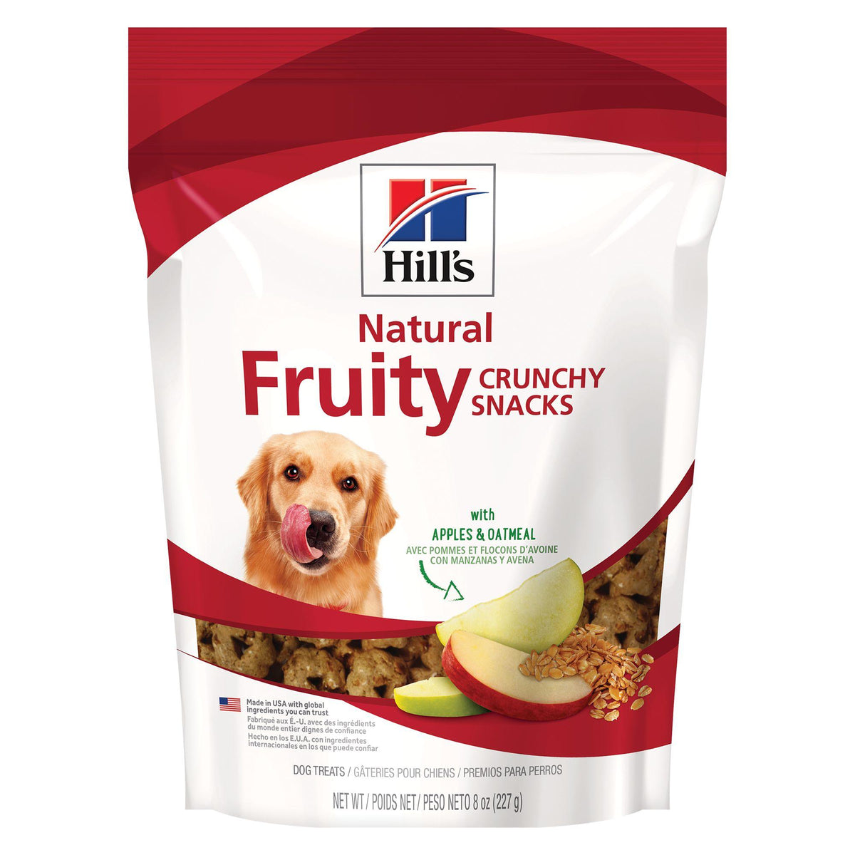 Hill's Science Diet Gâteries pour Chiens Fruity Crunchy Snacks Pommes Avoine