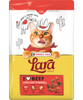 Lara chat adulte saveur de boeuf