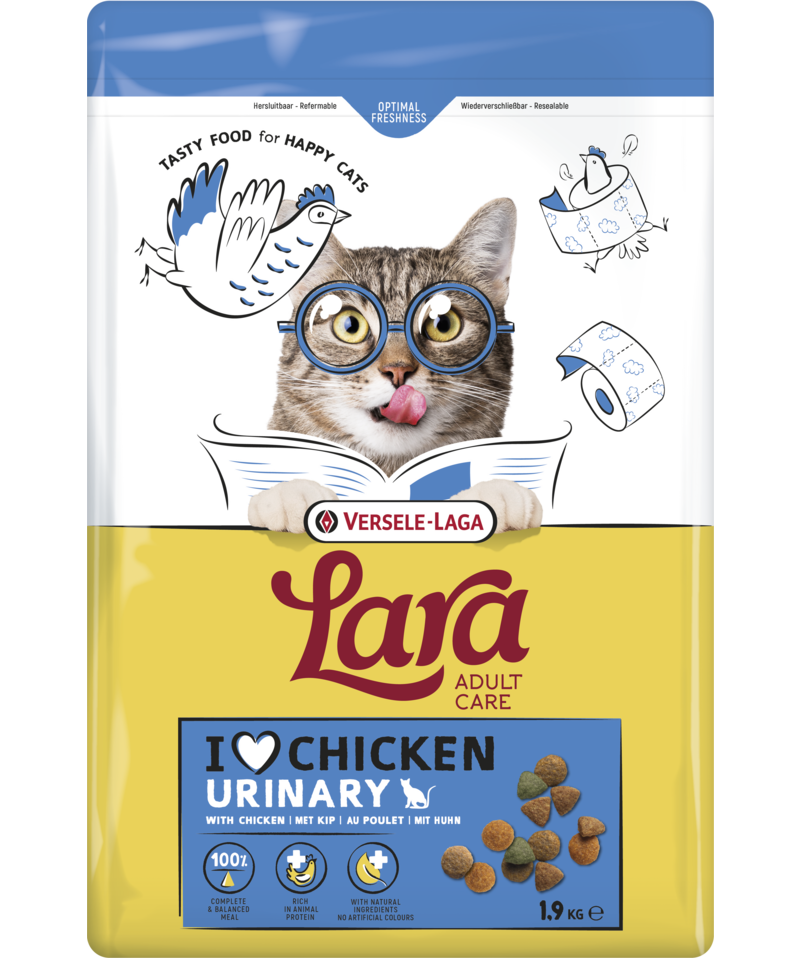 Lara chat adulte care urinaire poulet