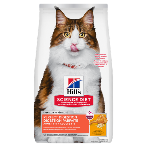 Hill's Science Diet Santé Digestive Chat Poulet Orge & Avoine