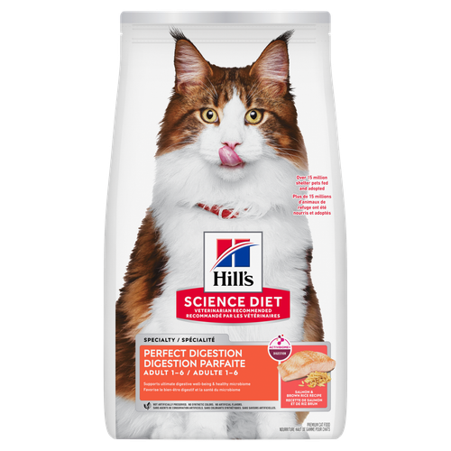 Hill's Science Diet Santé Digestive Chat Saumon Riz & Avoine