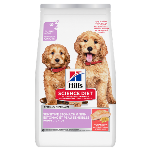 Hill's Science Diet Estomac & Peau Sensible Chiot Saumon & Riz