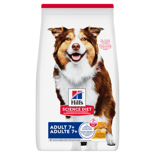 Hill's Science Diet Sénior 7+ Chien Poulet Orge & Riz