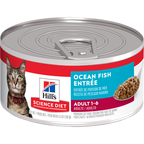 Hill's Science Diet Adulte Chat Entrée de Poisson de Mer