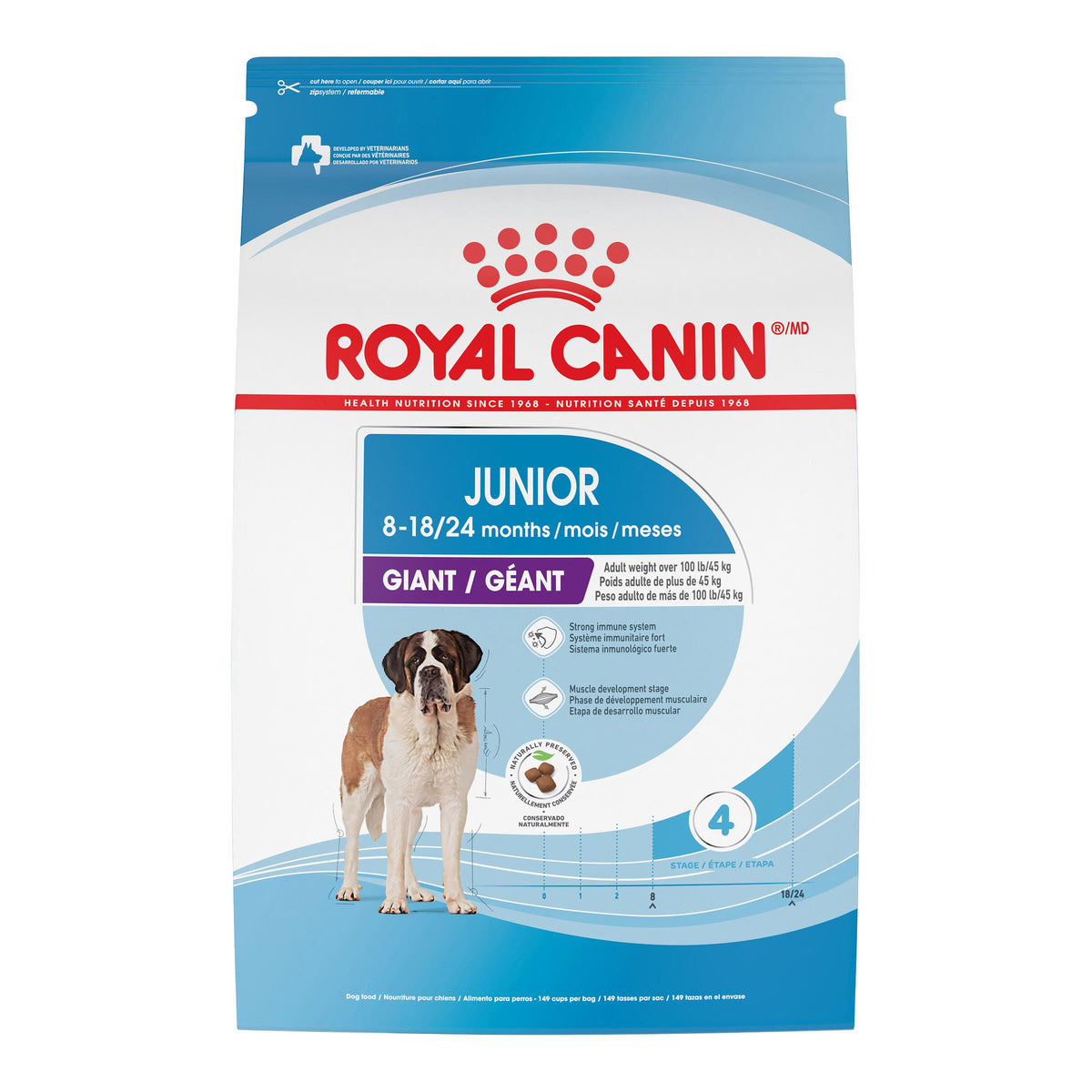 Royal Canin Géant Junior – Nourriture sèche pour chien