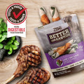Zoë Gâteries Better Than Rawhide Pour Chien, Torsades Grandes, Arôme d'Agneau et Menthe