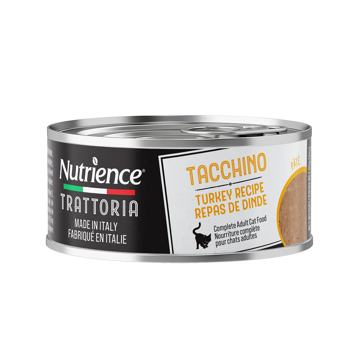 Nutrience Trattoria Pour Chat, Pâté avec Dinde