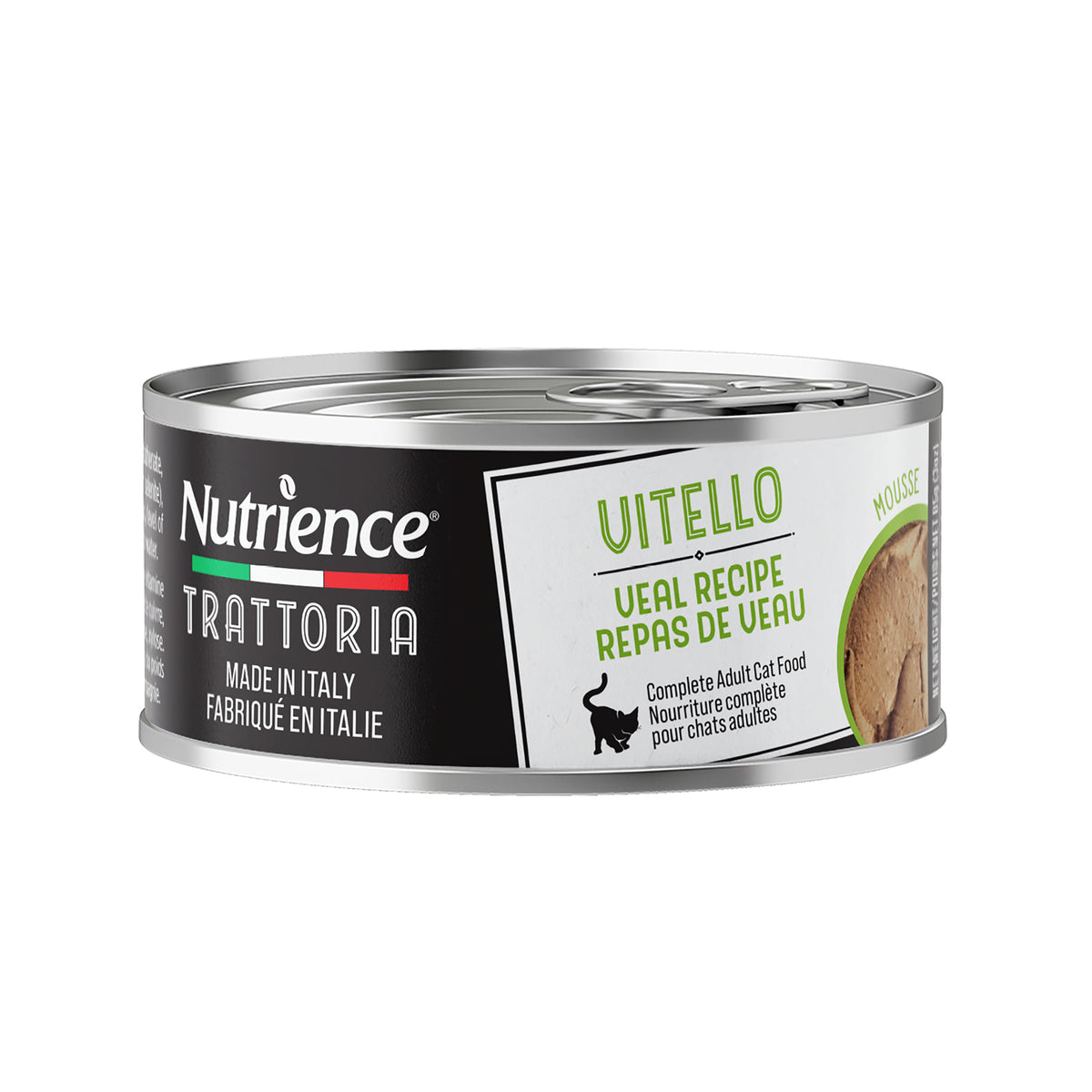 Nutrience Trattoria Pour Chat, Mousse avec Veau