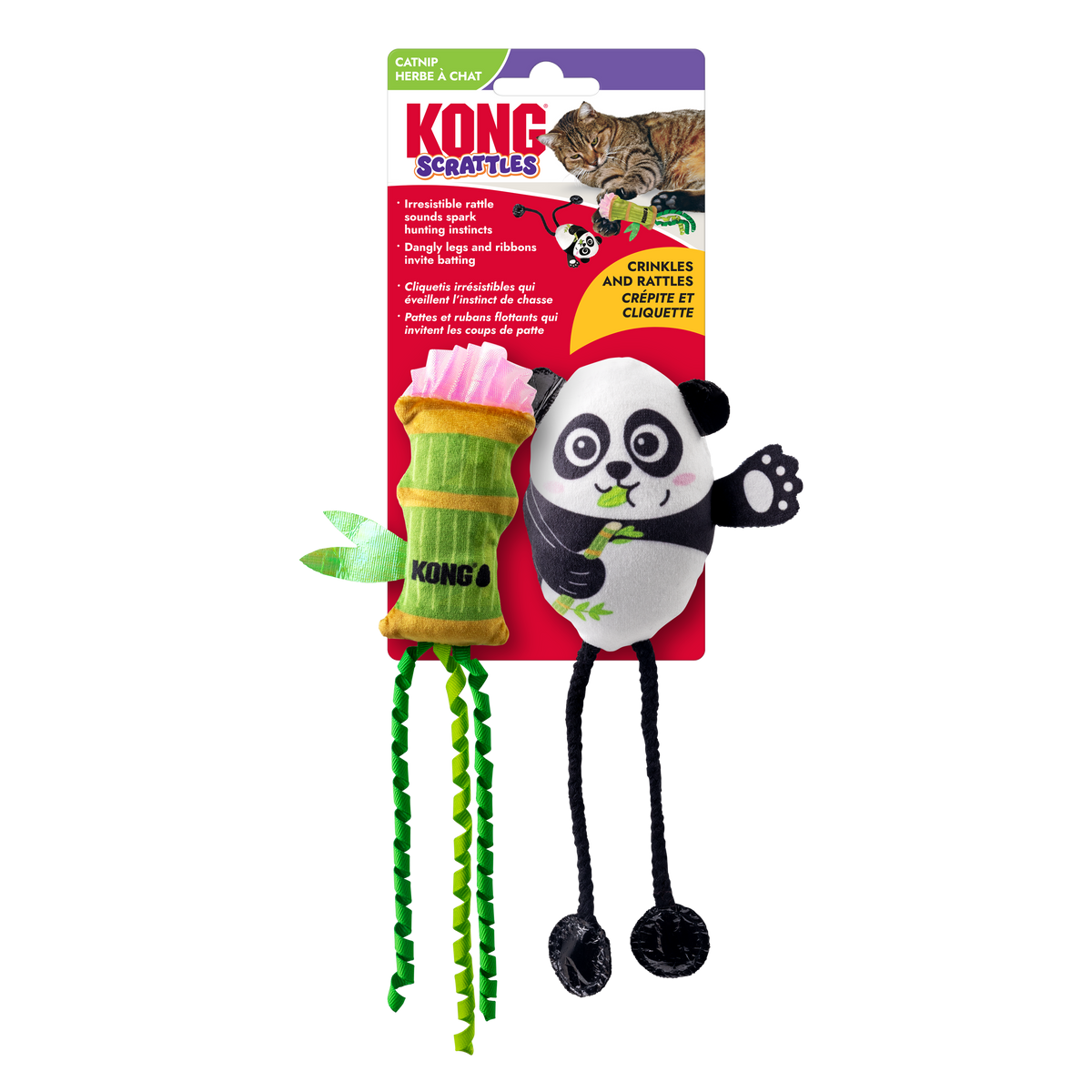 KONG pour Chats Scrattles Panda