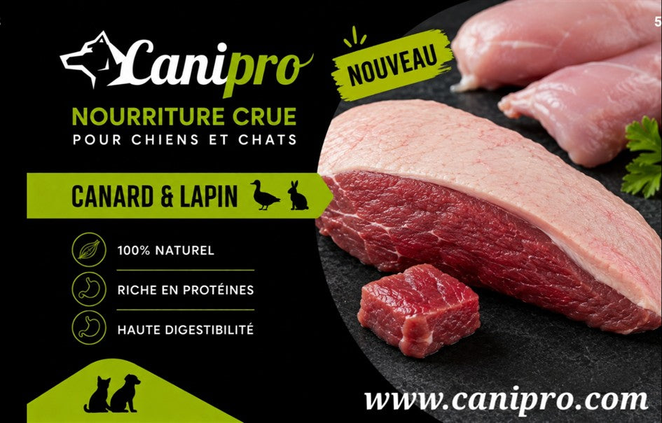Canipro Canard et Lapin Pour Chien (Recette Occasionnelle)