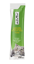 Fussie Cat Super Premium Poulet avec Canard au Lait de Chèvre Purée 4 Tubes pour chat