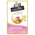 Fussie Cat Premium Poulet avec Then en Sauce Sachets pour chat