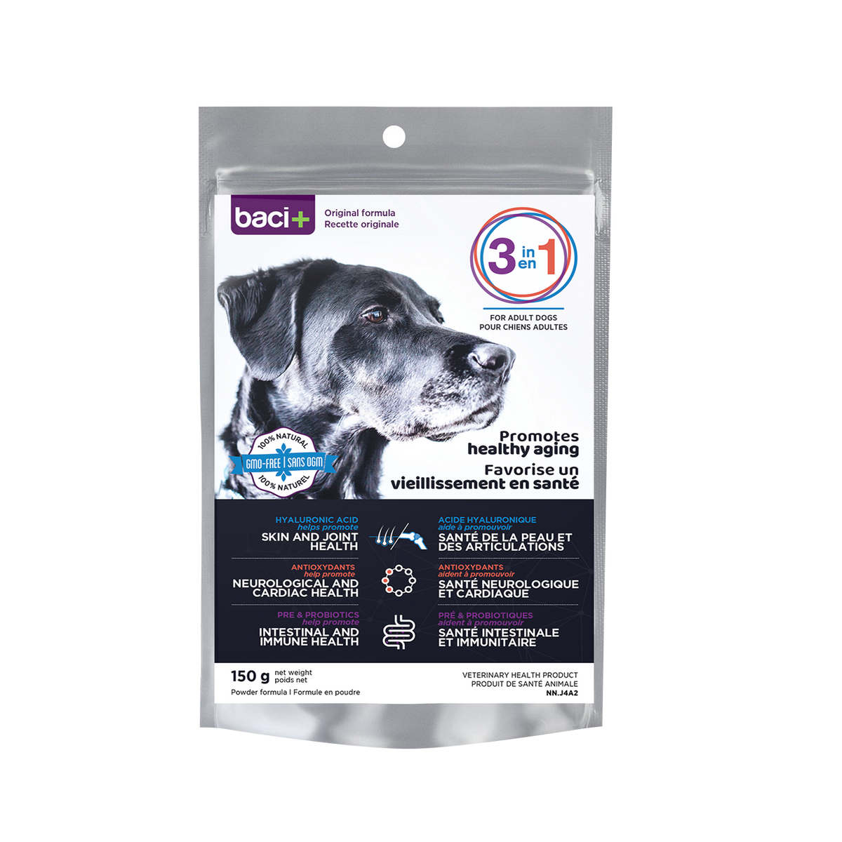 Baci+ – 3 en 1 pour chien
