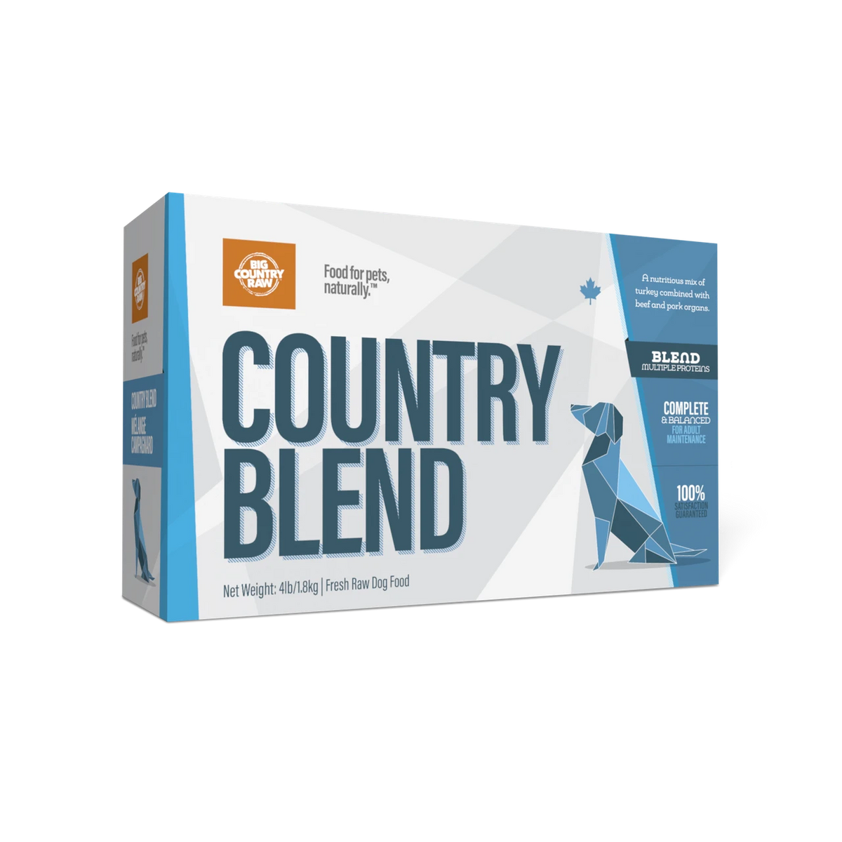 Big Country Raw – Mélange campagnard pour chien et chat