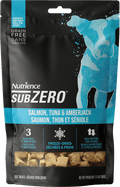 Nutrience Gâteries Séchées à Froid SubZero Pour Chien, Saumon, Thon et Sériole