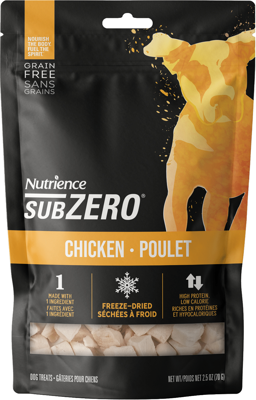 Nutrience Gâteries Séchées à Froid SubZero Pour Chien, Poulet