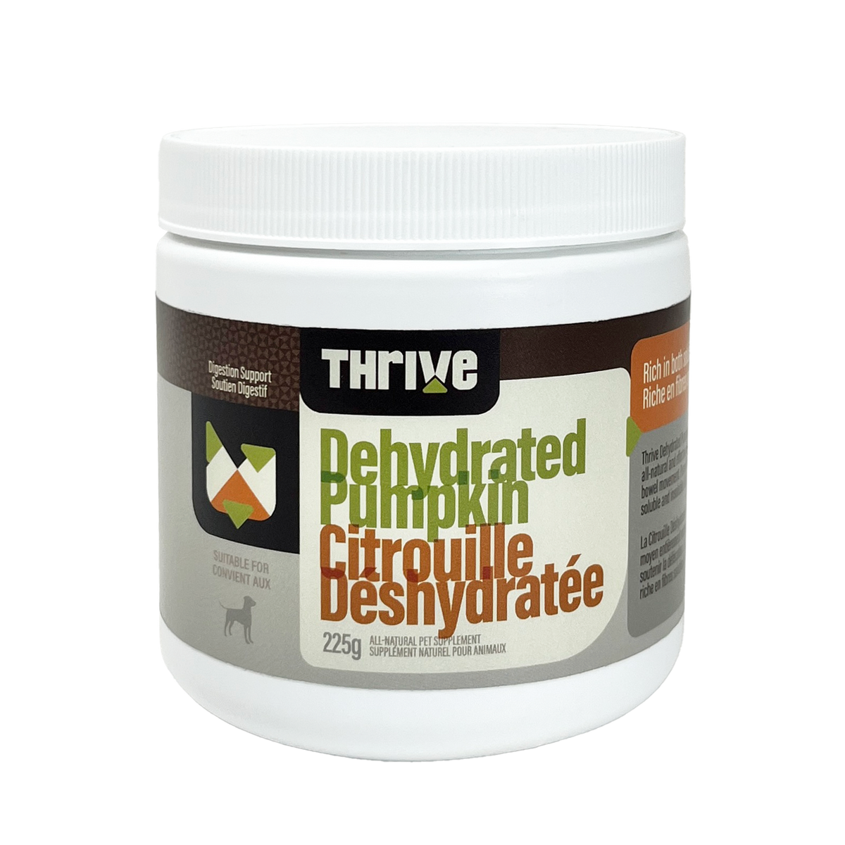 Big Country Raw – Thrive Poudre de citrouille pour chien et chat