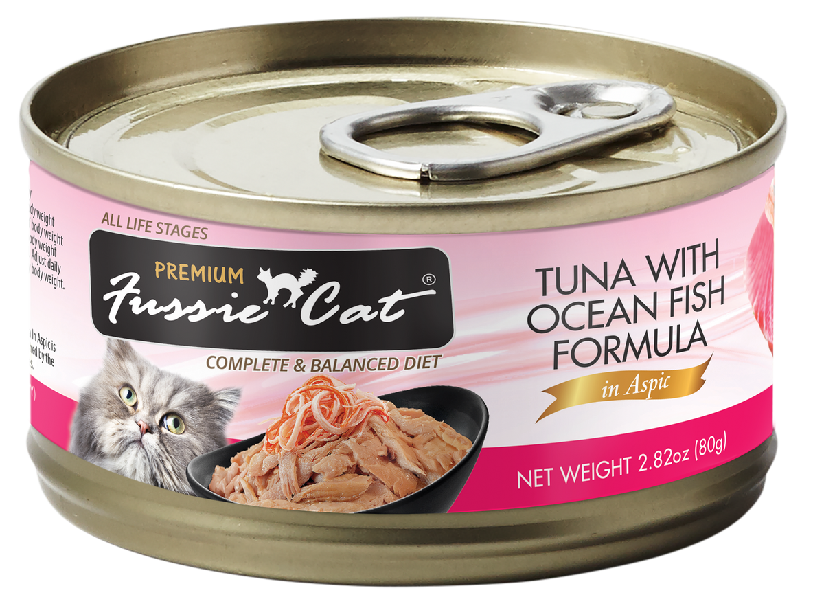 Fussie Cat Premium Thon avec Poisson de Mer en Gelée pour chat