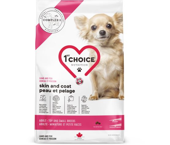 1st Choice Nourriture Pour Chien, Miniature Et Petite Races, Peau Et Pelage - Agneau