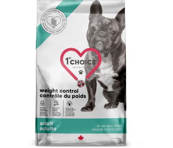 1st Choice Nourriture Pour Chien, Miniature Et Petite Races, Contrôle Du Poids - Poulet