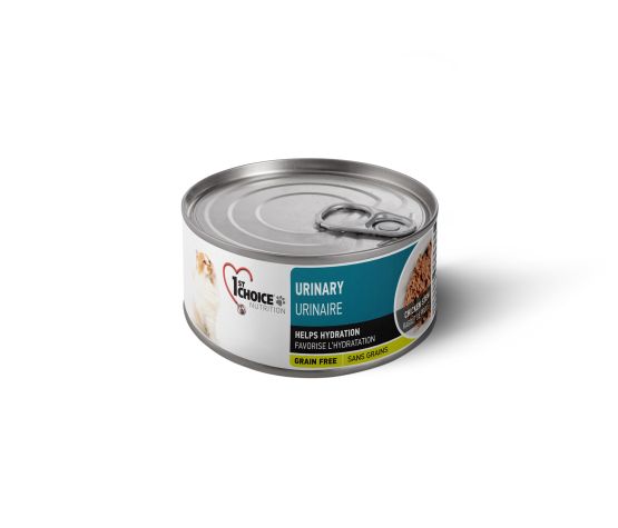1st Choice Conserves Pour Chat, Urinaire - Ragoût De Poulet Sans Grains 156 g
