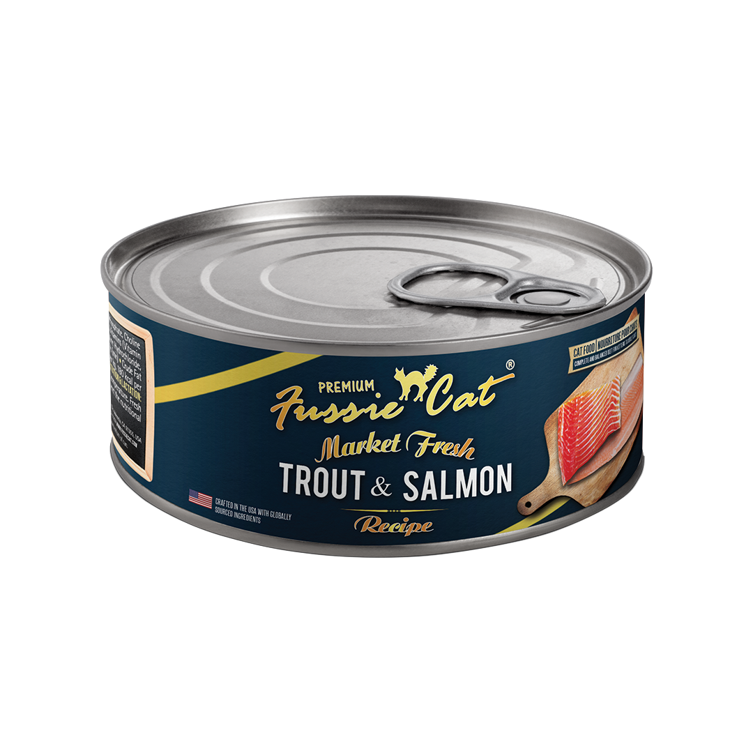 Fussie Cat Conserves pour Chats Truite & Saumon