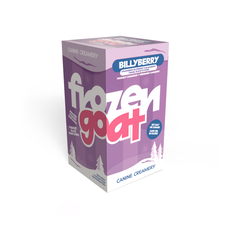 Big Country Raw – Frozen Goat gâterie glacée au lait de chèvre pour chien et chat