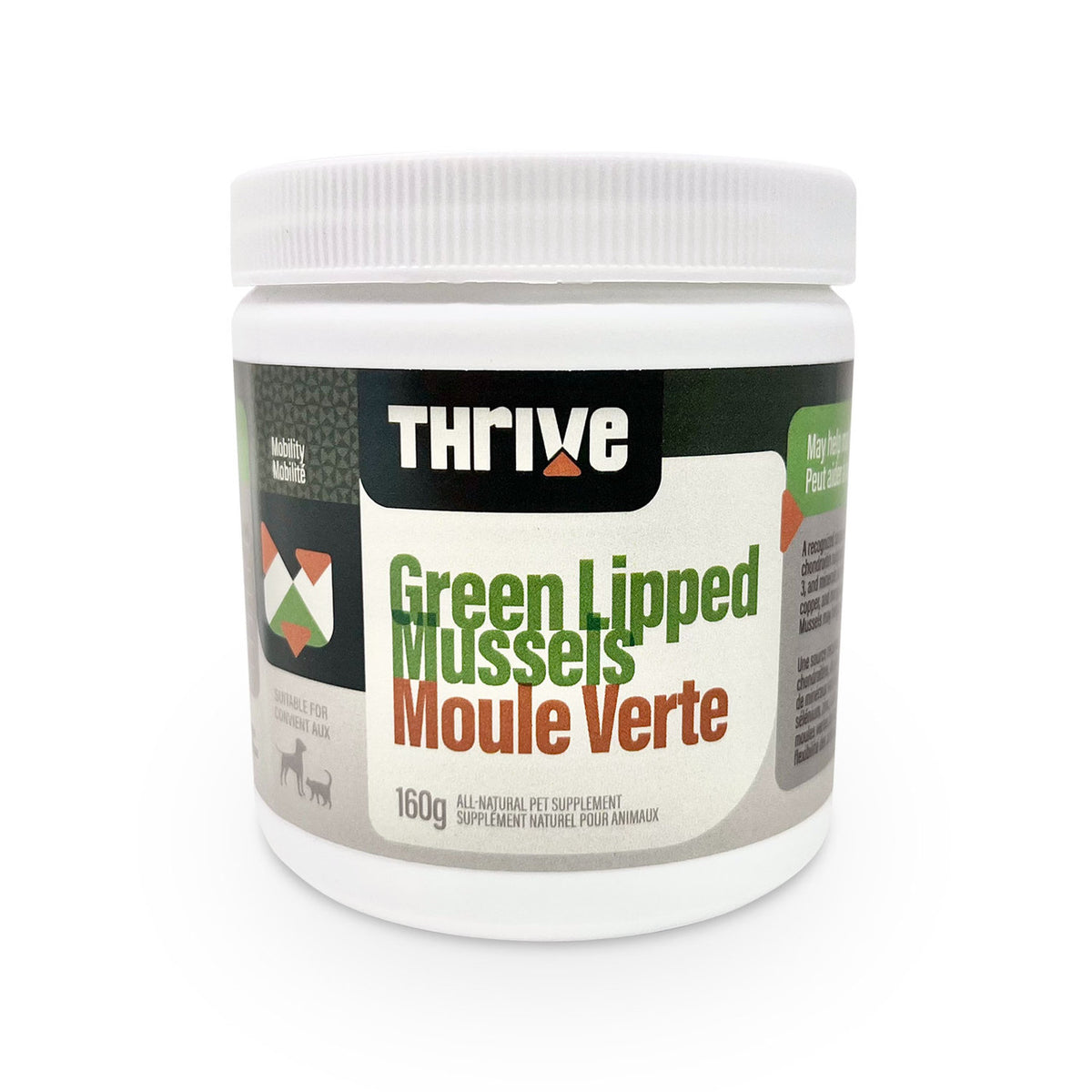 Big Country Raw – Thrive Moule verte pour chien et chat
