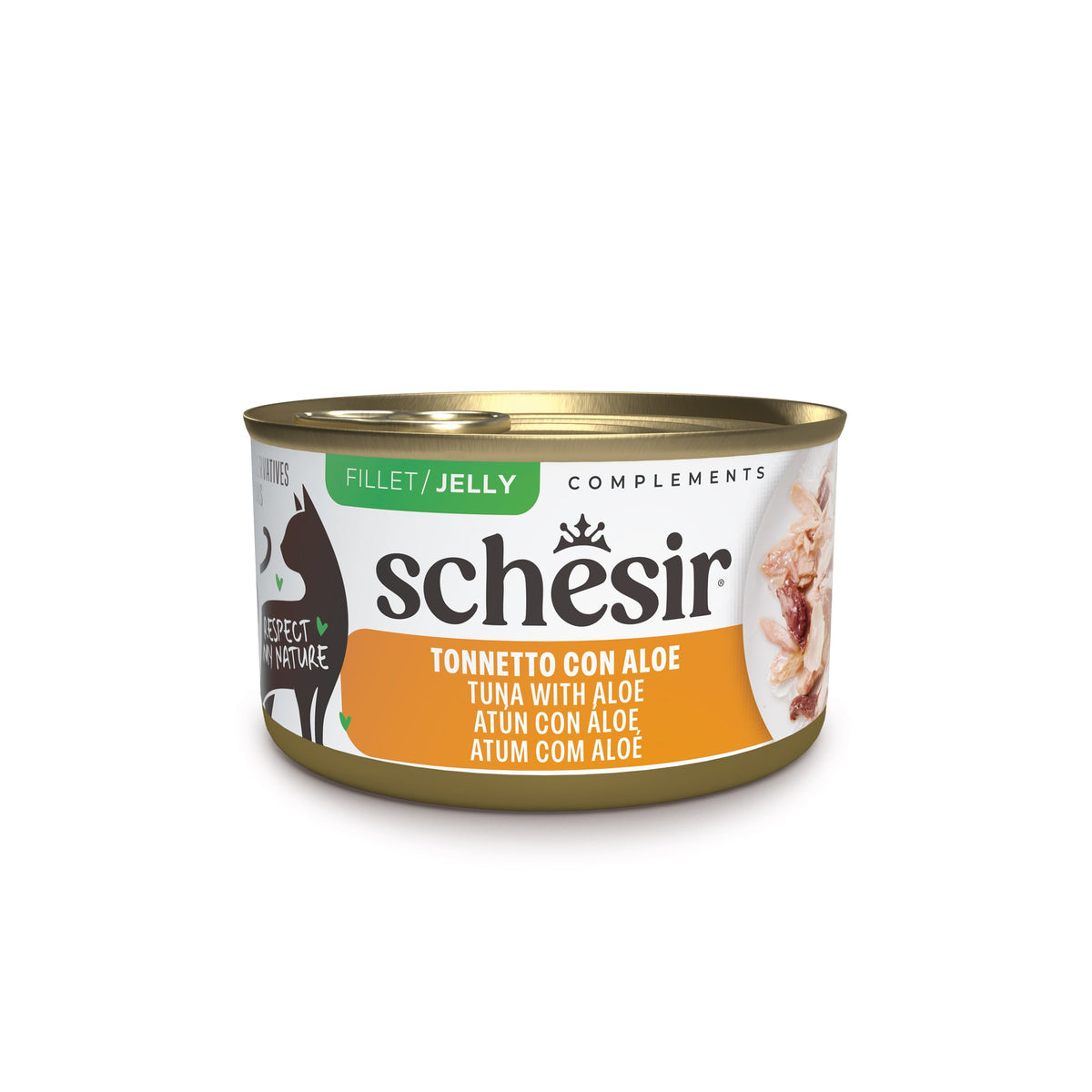 Schesir chat thon et aloès