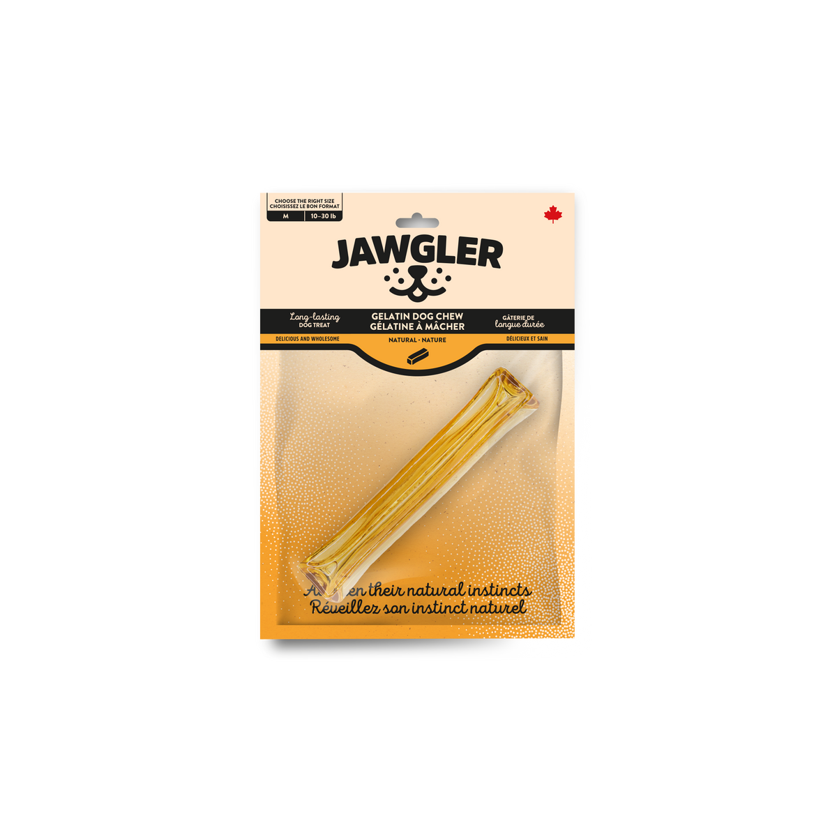 Jawgler Gâterie De Gélatine à Mâcher - Nature