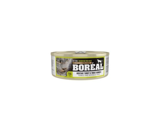 Boréal Conserve Pour Chat, Dinde Heritage Et Truite