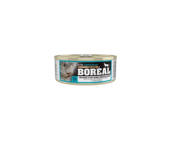 Boréal Conserve Pour Chat, Poulet Cobb, Saumon & Canard