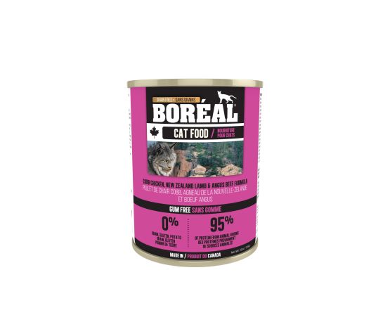 Boréal Conserve Pour Chat, Poulet Cobb, Agneau & Boeuf Angus