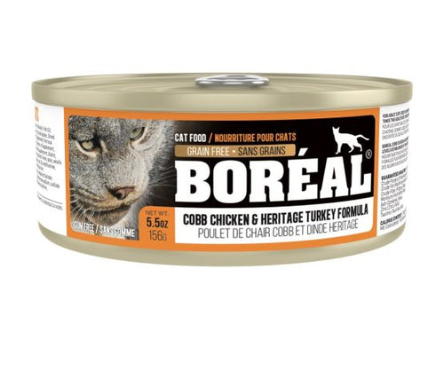 Boréal Conserve Pour Chat, Poulet Cobb & Dinde Heritage