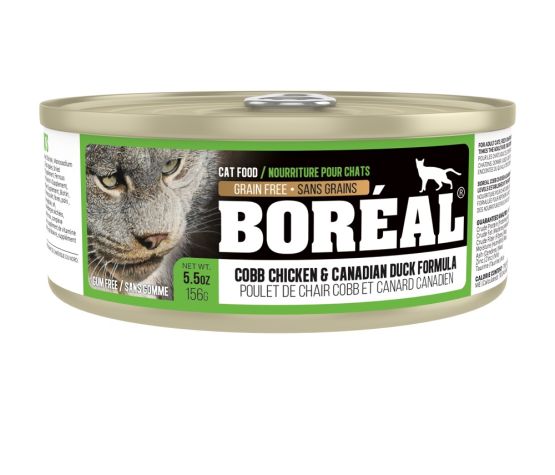 Boréal Conserve Pour Chat, Poulet Cobb & Canard Canadien