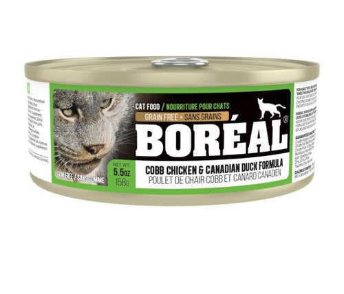 Boréal Conserve Pour Chat, Poulet Cobb & Canard Canadien