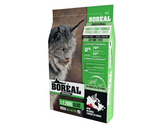 Boréal Original, Nourriture Pour Chat - Sans Grains, Dinde Et Truite