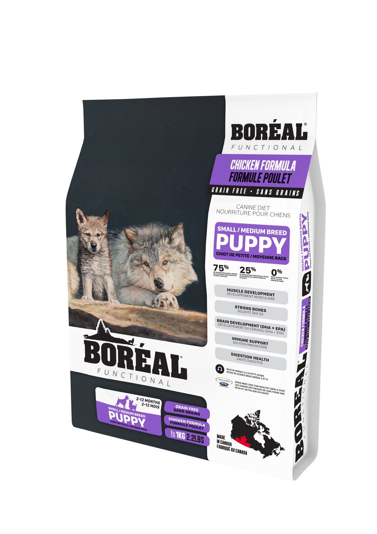 Boréal Functional, Nourriture Pour Chiot De Petite Et Moyenne Race - Poulet
