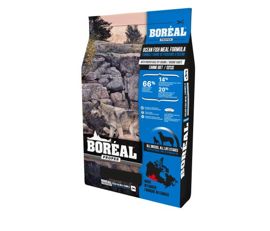 Boréal Proper, Nourriture Pour Chien - Grains Santé, Poisson D'océan