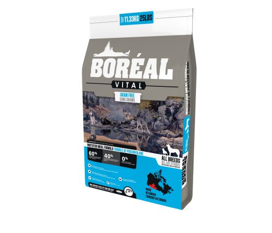 Boréal Vital, Nourriture Pour Chien - Sans Grains, Poisson Blanc