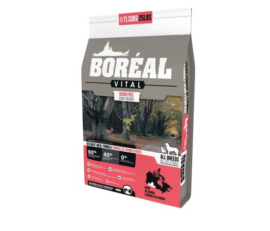Boréal Vital, Nourriture Pour Chien - Sans Grains, Viande Rouge