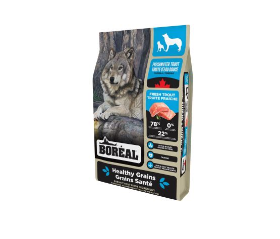 Boréal Grains Santé, Nourriture Pour Chien - Truite D'eau Douce