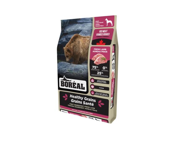 Boréal Grains Santé, Nourriture Pour Chien De Grande Race - Viande Rouge