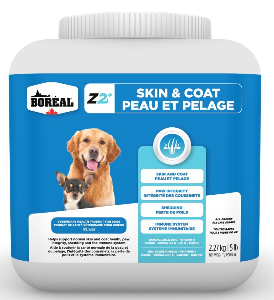 Boréal Z2+ Suppléments De Zinc Peau Et Pelage Pour Chien