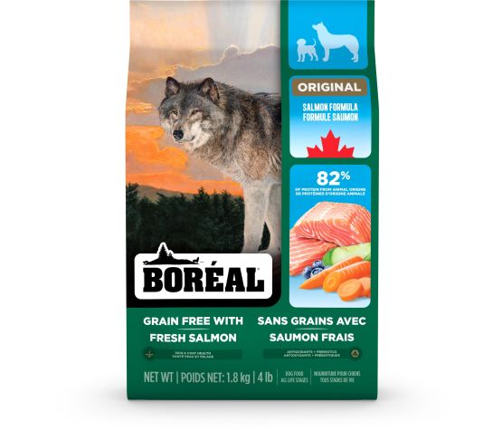 Boréal Original, Nourriture Pour Chien - Sans Grains, Saumon Sauvage