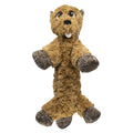 KONG « Low Stuff Flopzie » Castor avec Peu de Rembourrage pour chien