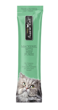 Fussie Cat Maquereau/Boeuf Purée 4 Tubes pour chat