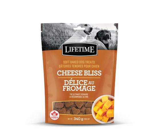 Trouw Nutrition Lifetime Gâteries tendres pour chien, Délice au fromage