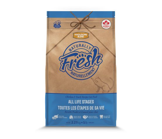 Trouw Nutrition Naturellement Fresh Nourriture pour chat, Poulet et canard